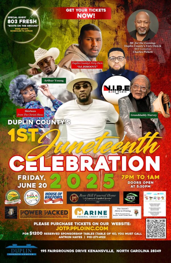 Duplin County's 1ST JUNETEENTH CELEBRATION 2025